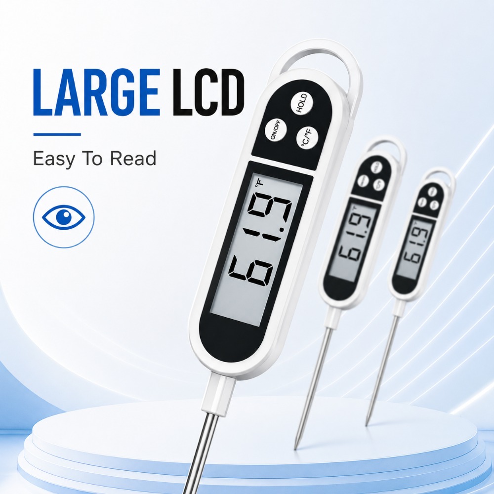 Baby Food Age - Termometer Digital Dapur dengan Probe, Rentang