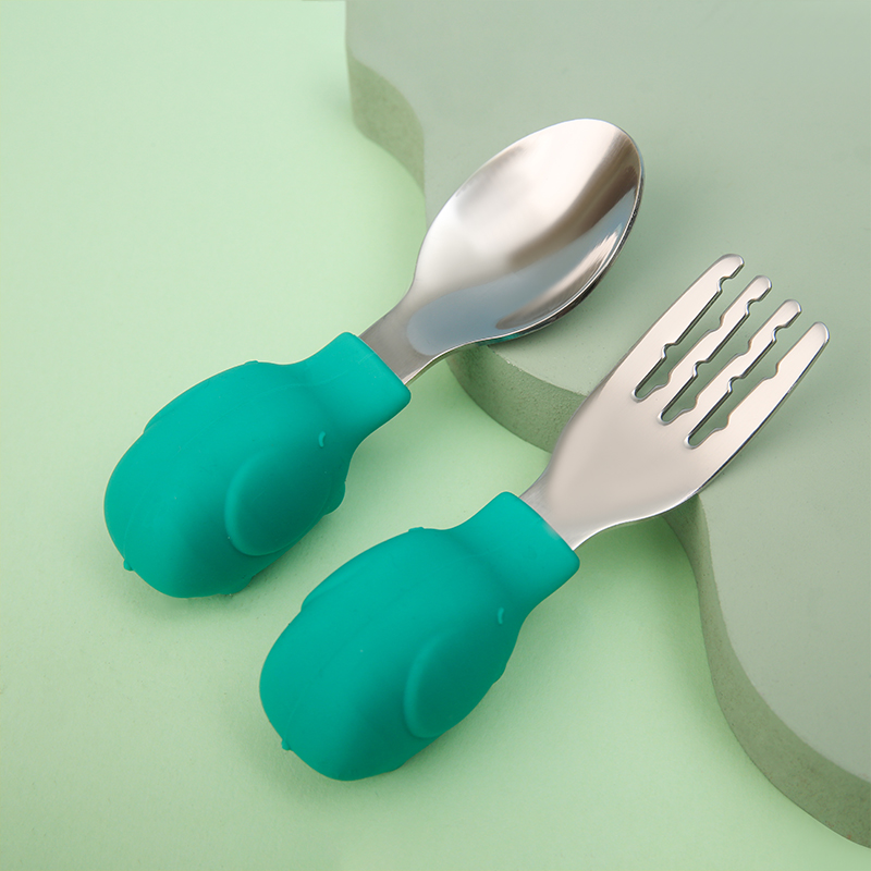 Baby Food Utensils Set - Peralatan Makan Gadget Bayi Gajah Set