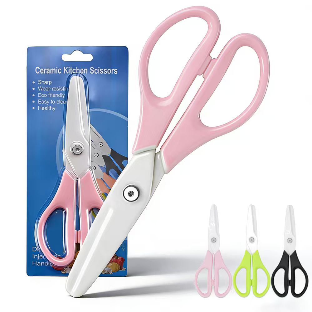 Baby Food Scissors - Dobeli 8 Inci Pisau Tajam Keramik