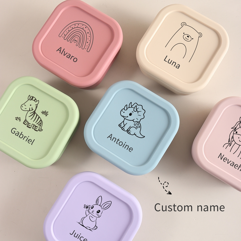 Baby Food Glass Jar - Kotak Penyimpanan Makanan Bayi Silikon Food