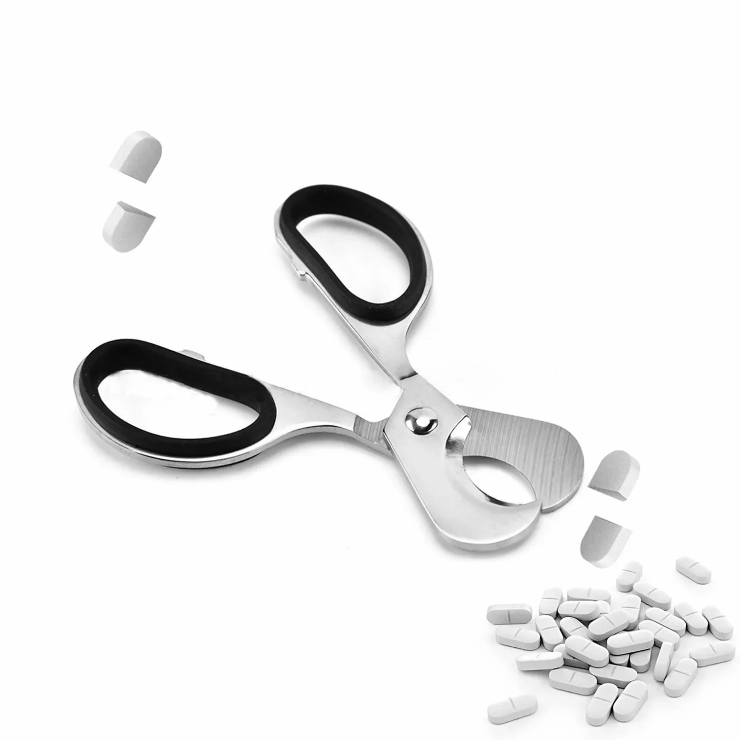 Baby Food Scissors - Penghancur Pil dengan Pemotong Pil Penggiling