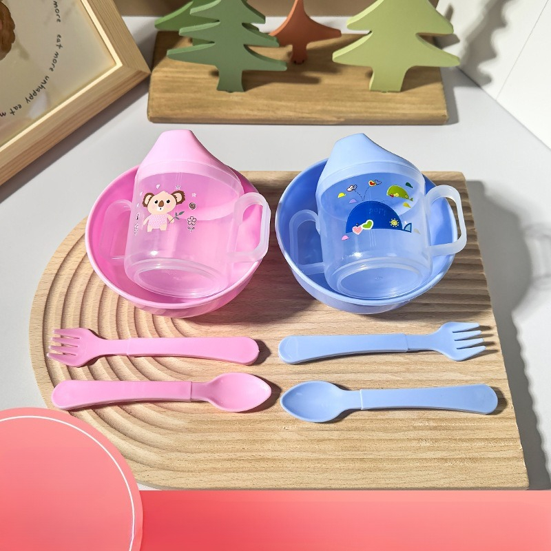 Baby Food Utensils Set - Set 4 Buah Peralatan Makan dan