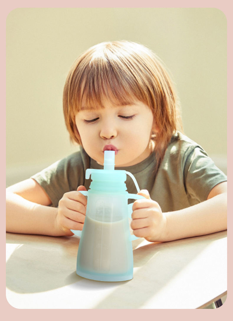 Baby Food Stuff - Kantong Penyimpanan ASI Silikon Baru yang