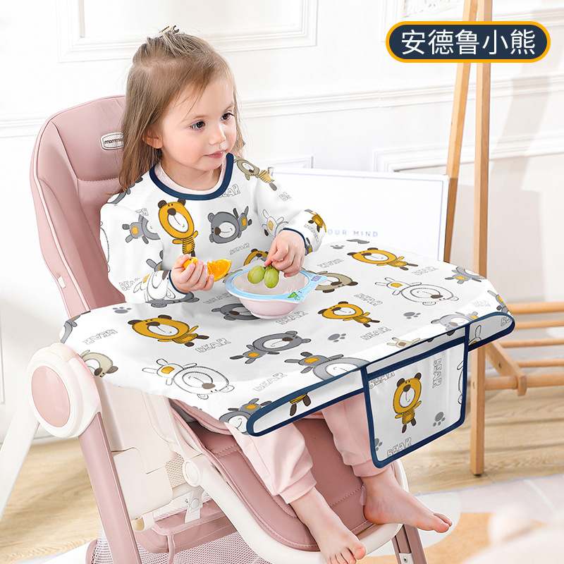 Baby Food Newborn - Celemek meja makan bayi, Bib baru