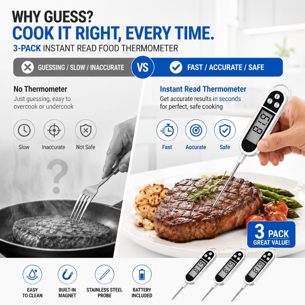 Termometer Digital Dapur denga - Baby Food Age ulasan dan harga