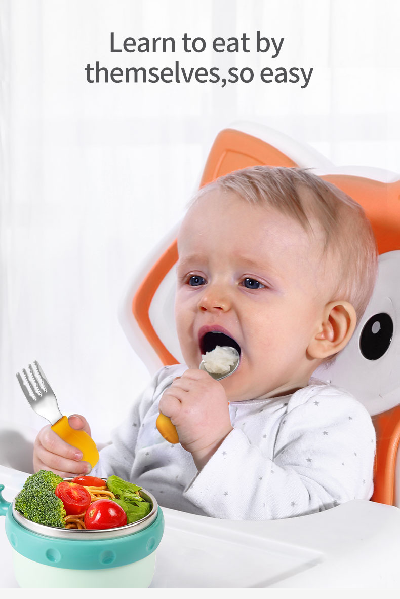Peralatan Makan Gadget Bayi Ga - Baby Food Utensils Set ulasan dan harga