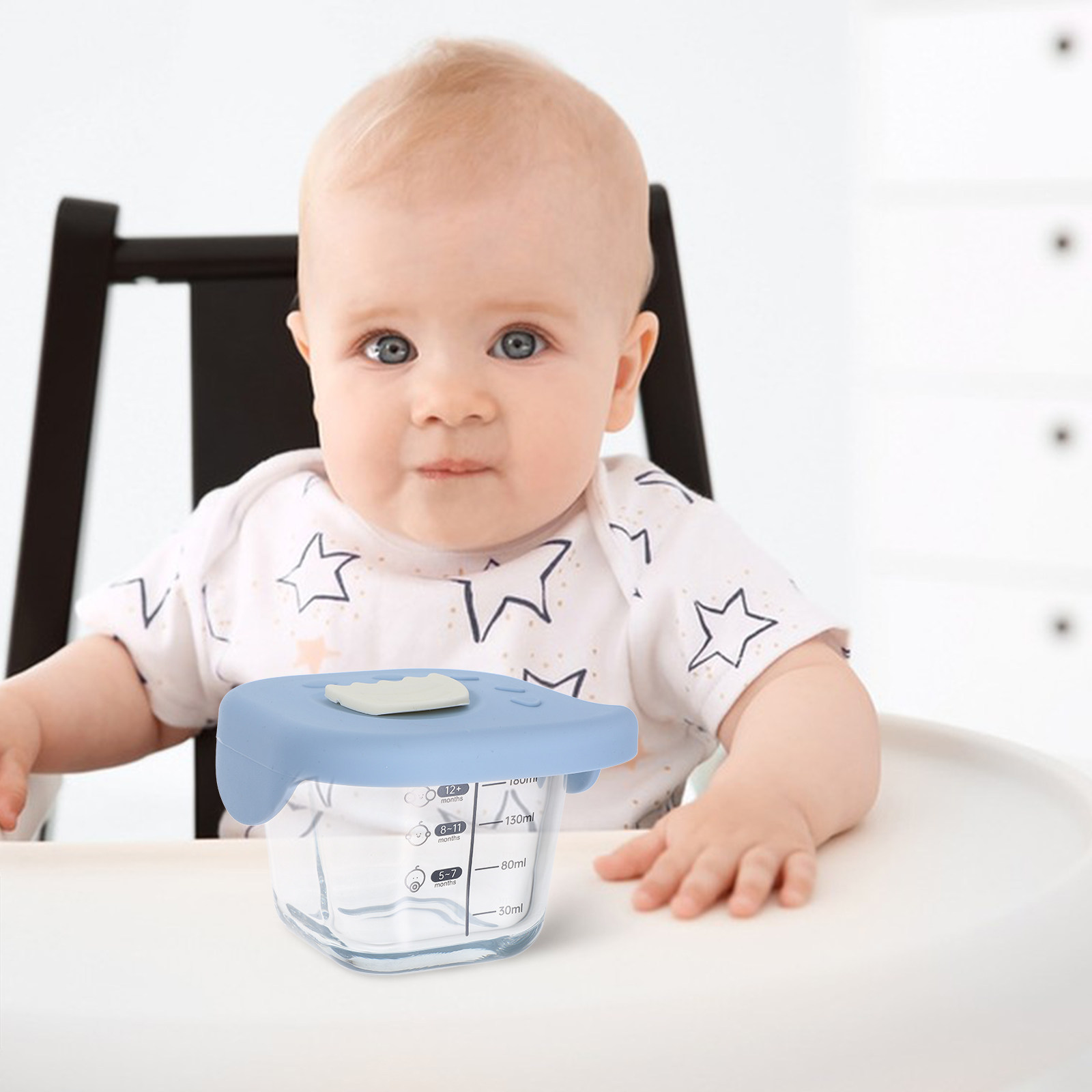 Mangkuk Makanan Bayi Kaca deng - Baby Food Glass ulasan dan harga