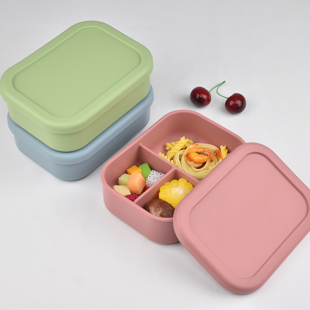 Kotak Makan Siang Bento Siliko - Baby Food Stuff ulasan dan harga