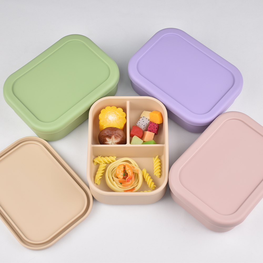Kotak Makan Siang Bento Siliko - Baby Food Stuff ulasan dan harga