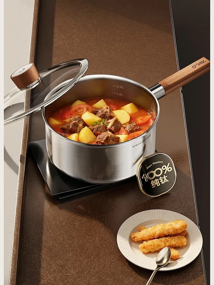 Panci susu titanium murni, pan - Baby Food With Iron ulasan dan harga