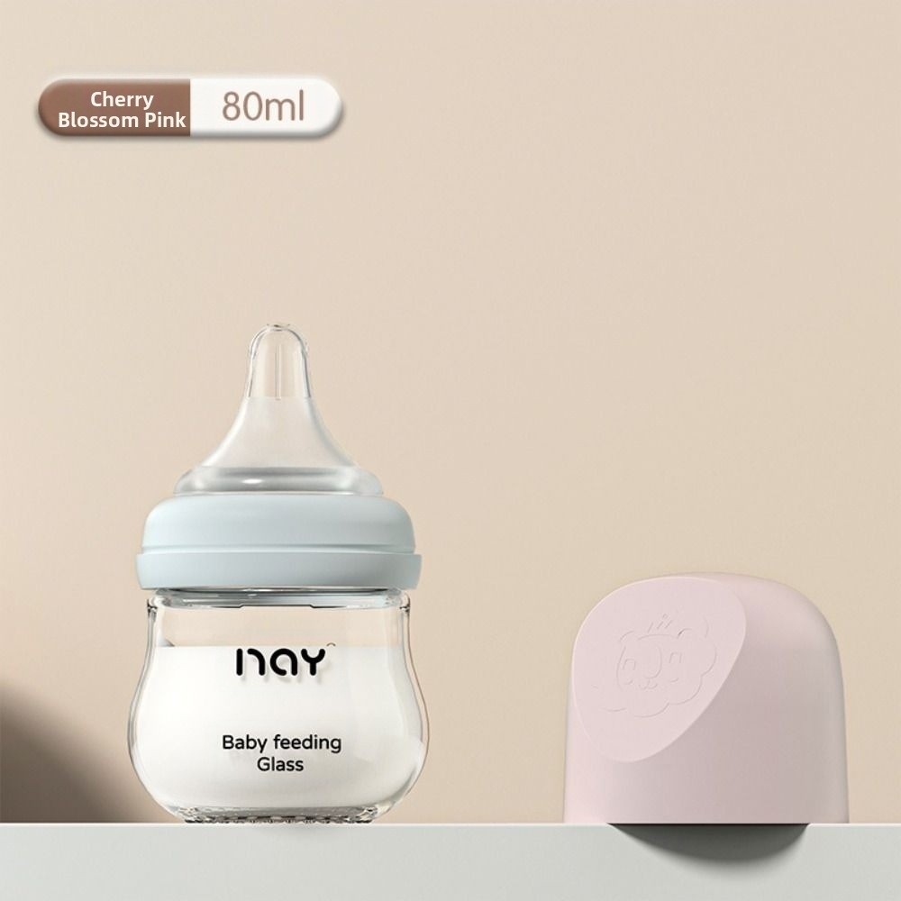 Botol Bayi Kaca Lucu Anti-kemb - Baby Food Glass ulasan dan harga