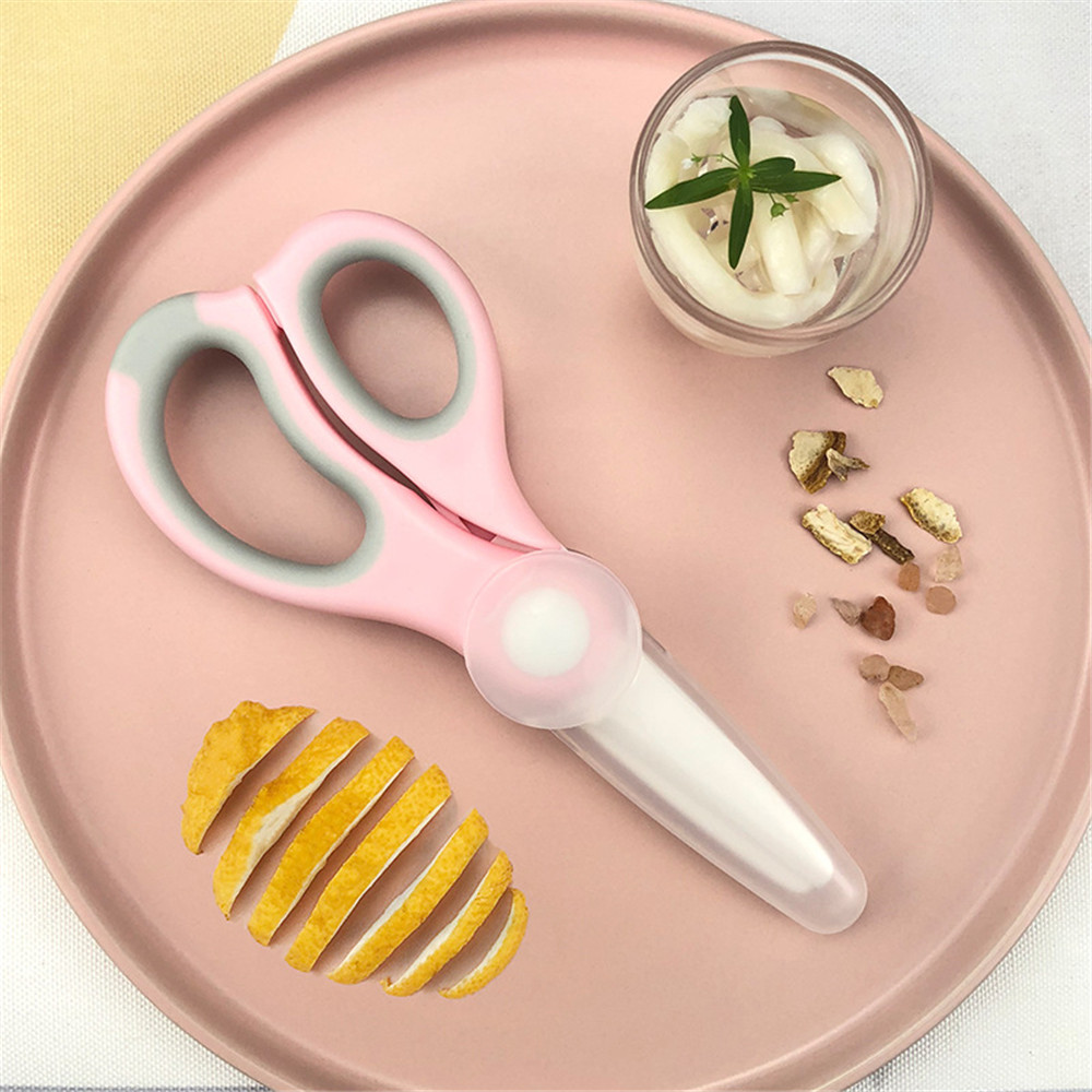 Gunting Keramik Portabel Pengg - Baby Food Scissors ulasan dan harga