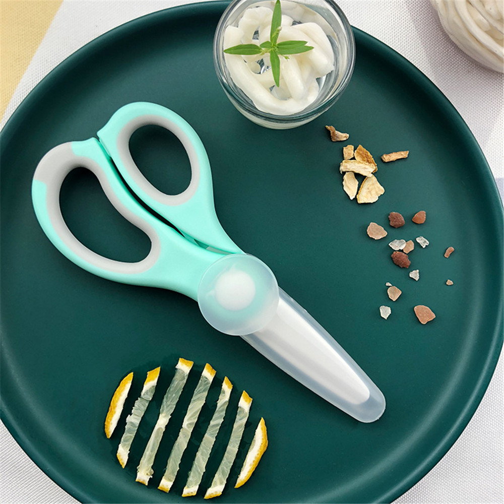 Gunting Keramik Portabel Pengg - Baby Food Scissors ulasan dan harga