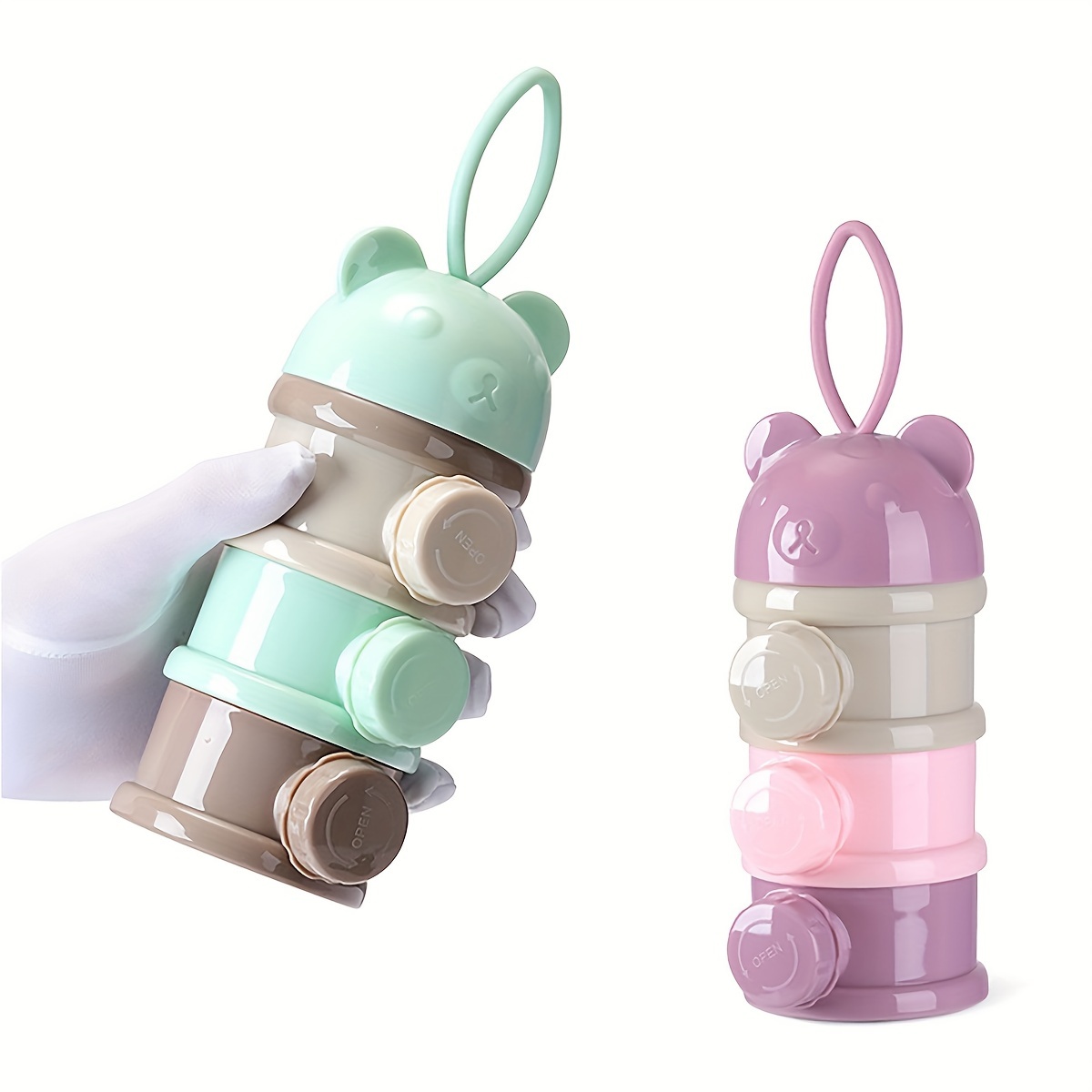 Wadah Susu Bubuk Bayi Kapasita - Baby Food Glass Jar ulasan dan harga