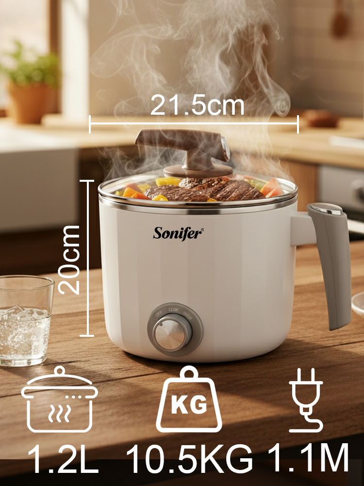 Sonifer SF-1503 Kompor Listrik - Baby Food Recipe Book ulasan dan harga