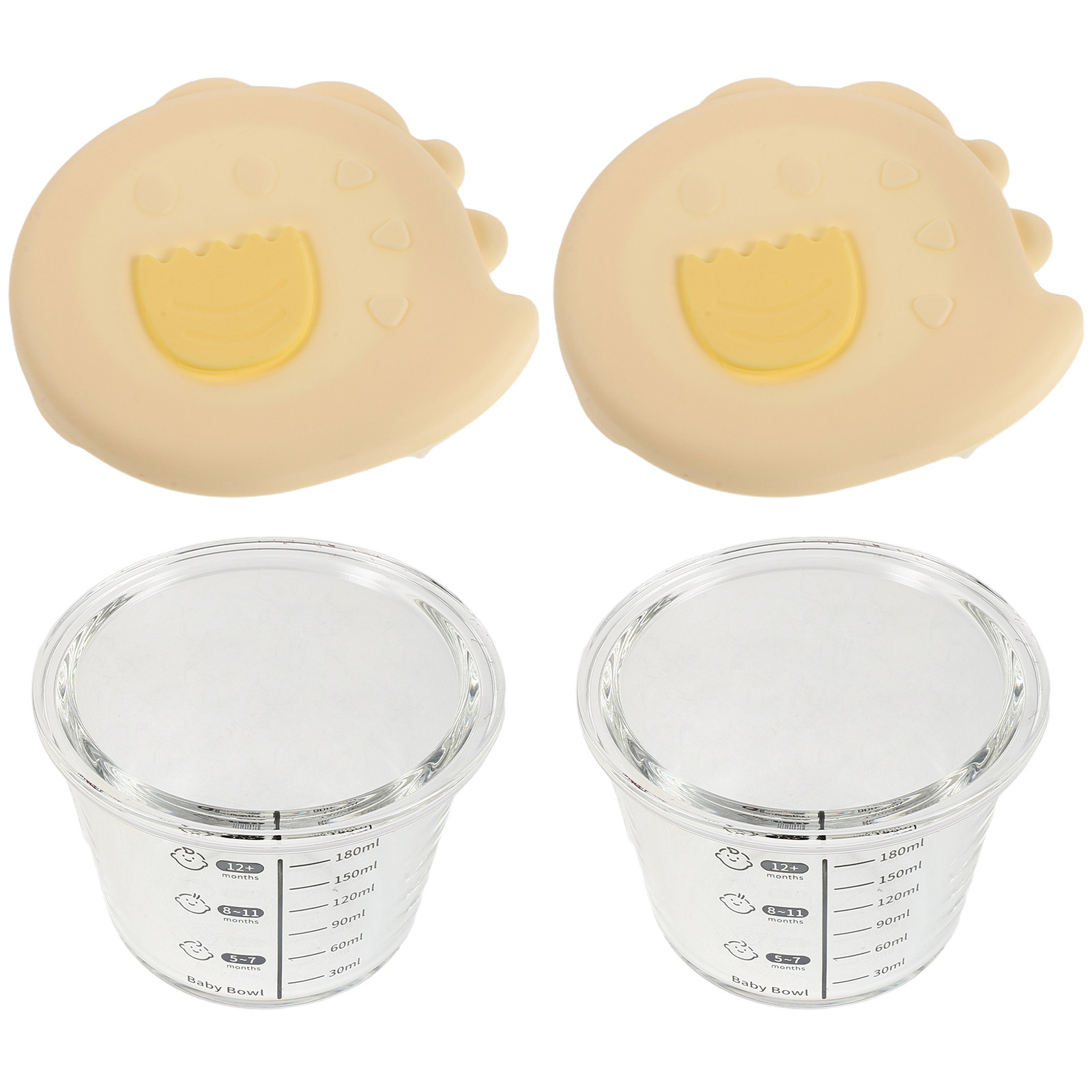2 Buah Wadah Penyimpanan Makan - Baby Food Glass Jar ulasan dan harga