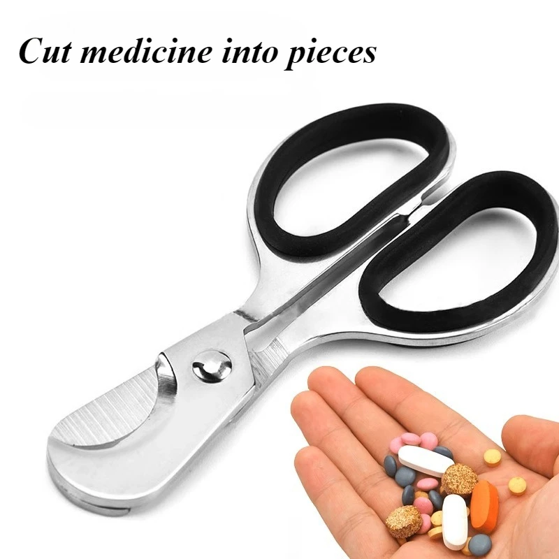 Penghancur Pil dengan Pemotong - Baby Food Scissors ulasan dan harga