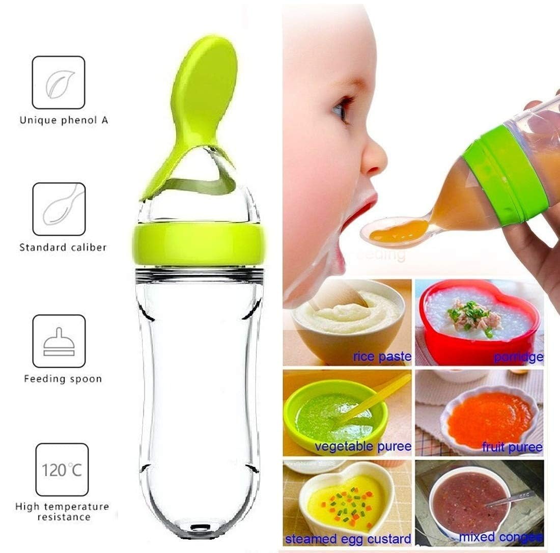 Botol pemberi makan bayi, boto - Baby Food Newborn ulasan dan harga