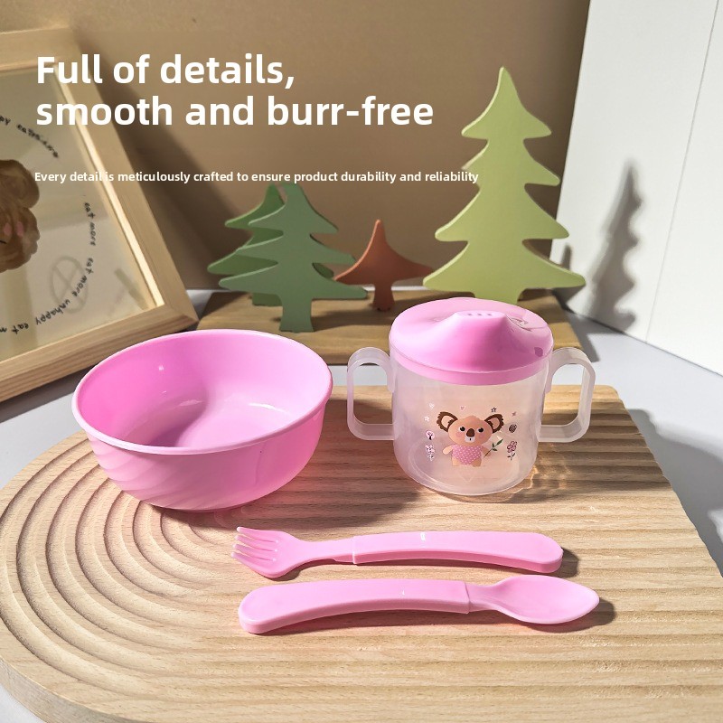 Set 4 Buah Peralatan Makan dan - Baby Food Utensils Set ulasan dan harga