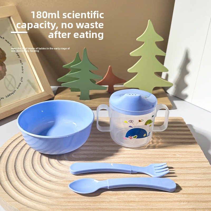 Set 4 Buah Peralatan Makan dan - Baby Food Utensils Set ulasan dan harga