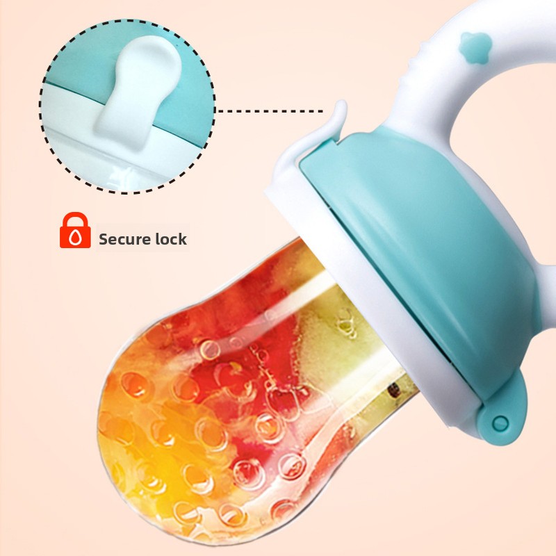 4pcs/set Alat Makan Buah & Say - Baby Food Bites ulasan dan harga