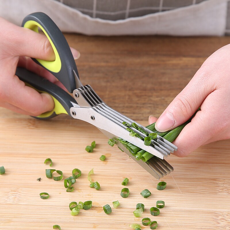 Gunting Bawang Daun, Gunting M - Baby Food Scissors ulasan dan harga