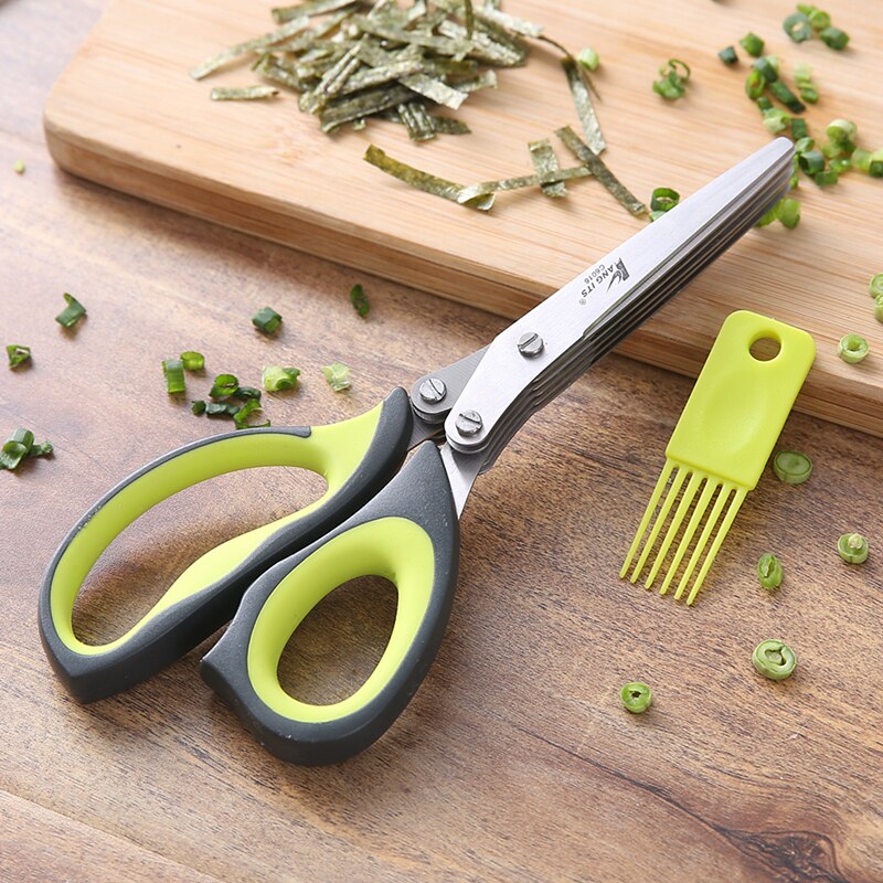 Gunting Bawang Daun, Gunting M - Baby Food Scissors ulasan dan harga