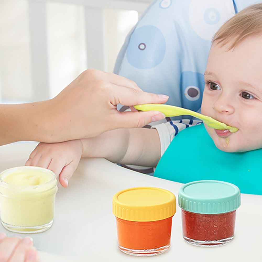 6 Buah Stoples Makanan Bayi Ka - Baby Food Glass Jar ulasan dan harga