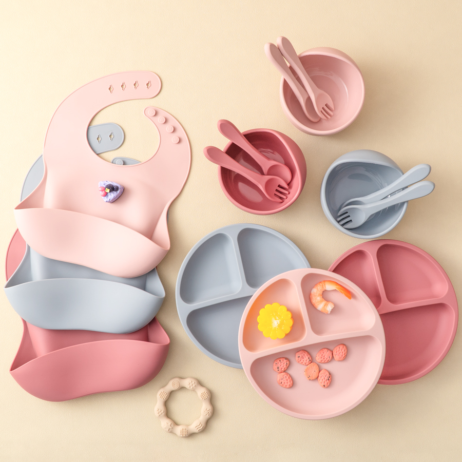 5 buah Set makanan silikon bay - Baby Food Tray ulasan dan harga
