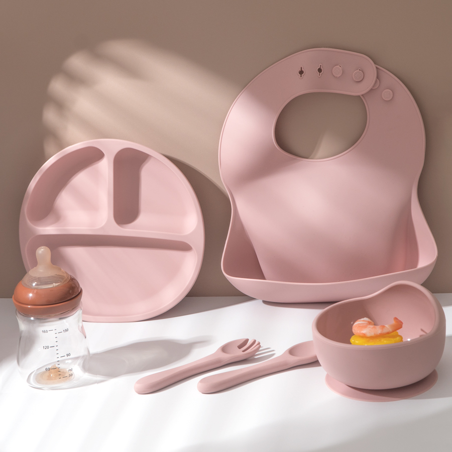 5 buah Set makanan silikon bay - Baby Food Tray ulasan dan harga