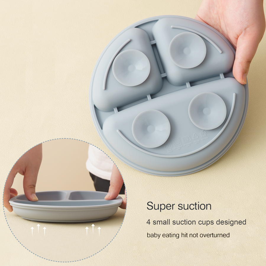 5 buah Set makanan silikon bay - Baby Food Tray ulasan dan harga