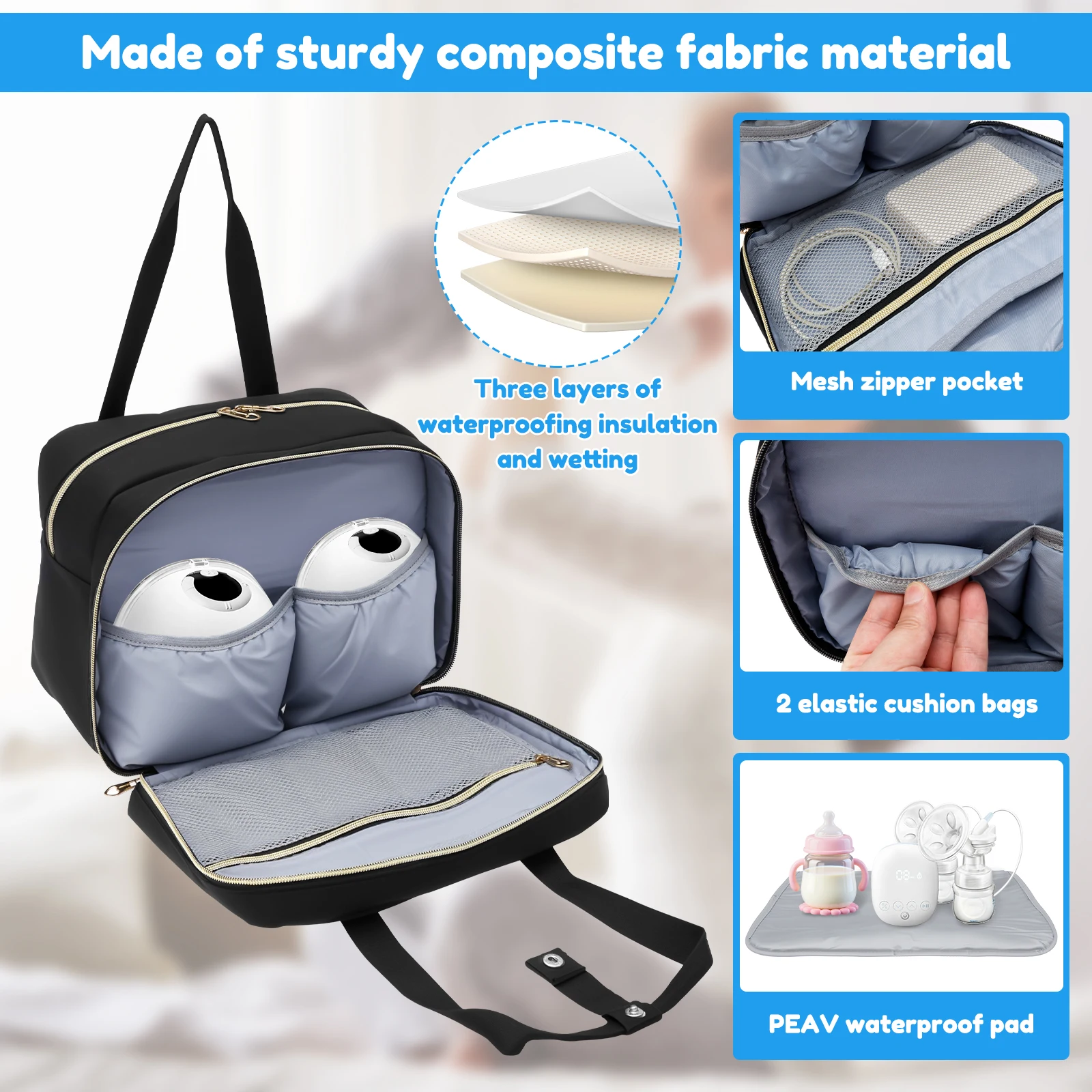 Tas Penyimpanan Pompa ASI deng - Baby Food Stuff ulasan dan harga