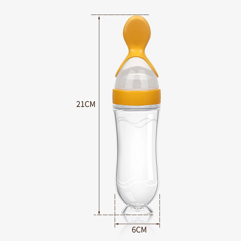 Meremas botol makan silikon la - Baby Food Bites ulasan dan harga