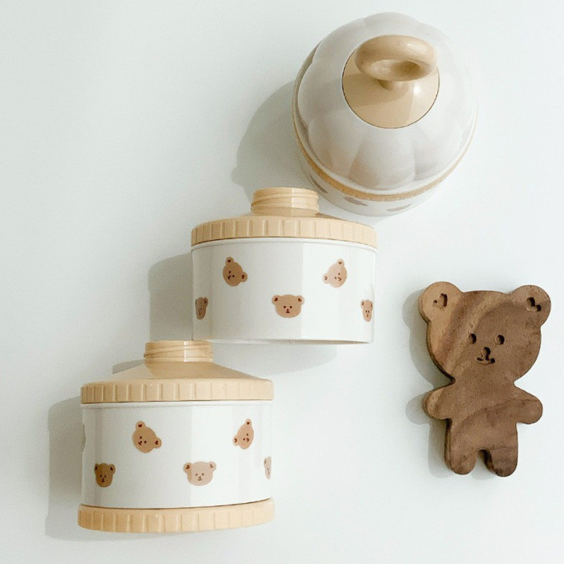 Kotak wadah susu beruang lucu, - Baby Food Stuff ulasan dan harga