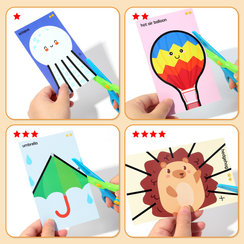 Potongan Kertas Buatan Tangan  - Baby Food Scissors ulasan dan harga