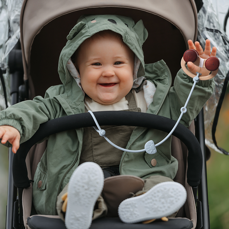 Tali mainan silikon untuk gigi - Baby Food Stuff ulasan dan harga