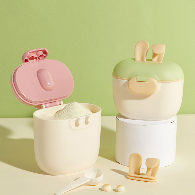 Dispenser Susu Formula Silikon - Baby Food Glass Jar ulasan dan harga