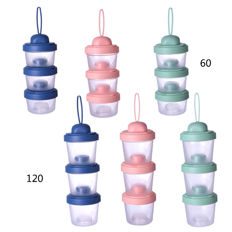 60Ml/120Ml Susu Bubuk Kotak Pe - Baby Food Newborn ulasan dan harga