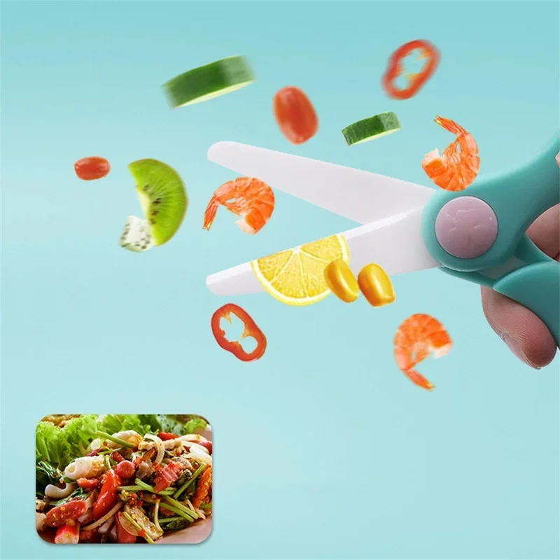 Gunting makanan dapur pisau ke - Baby Food Scissors ulasan dan harga
