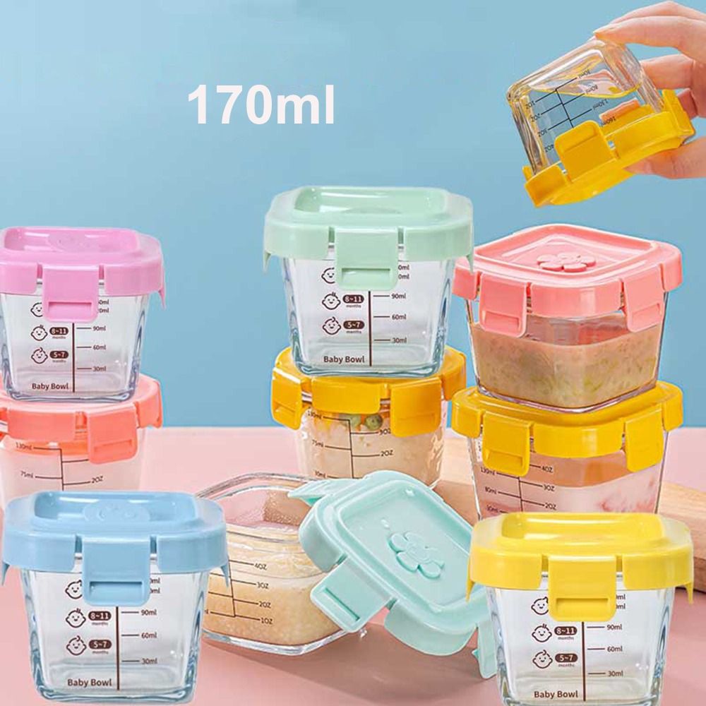 Kotak penyimpan makanan kaca 1 - Baby Food Glass ulasan dan harga