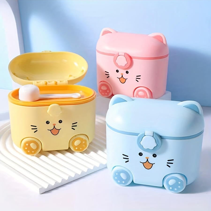 Wadah Susu Bubuk Kucing Lucu d - Baby Food Glass Jar ulasan dan harga