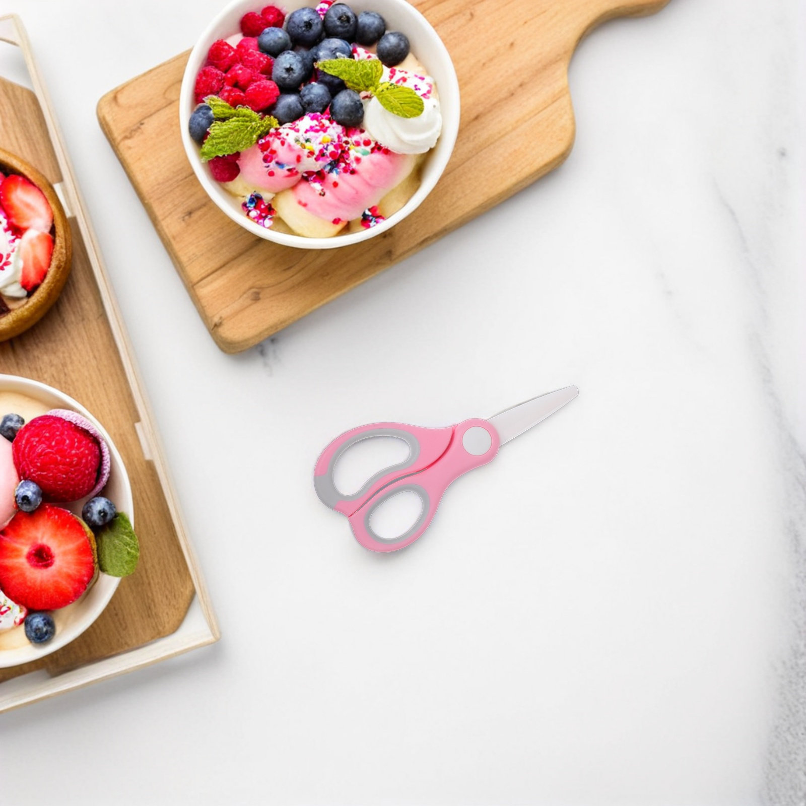 Gunting Makanan Bayi Keramik P - Baby Food Scissors ulasan dan harga