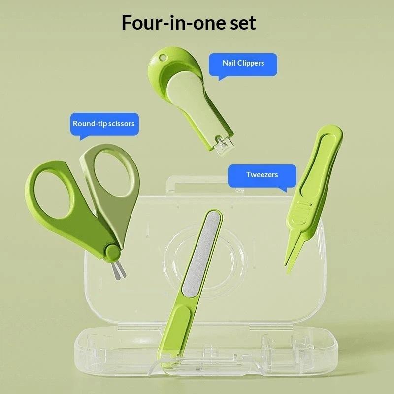 Set Perawatan Kuku Bayi 4Pcs B - Baby Food Scissors ulasan dan harga