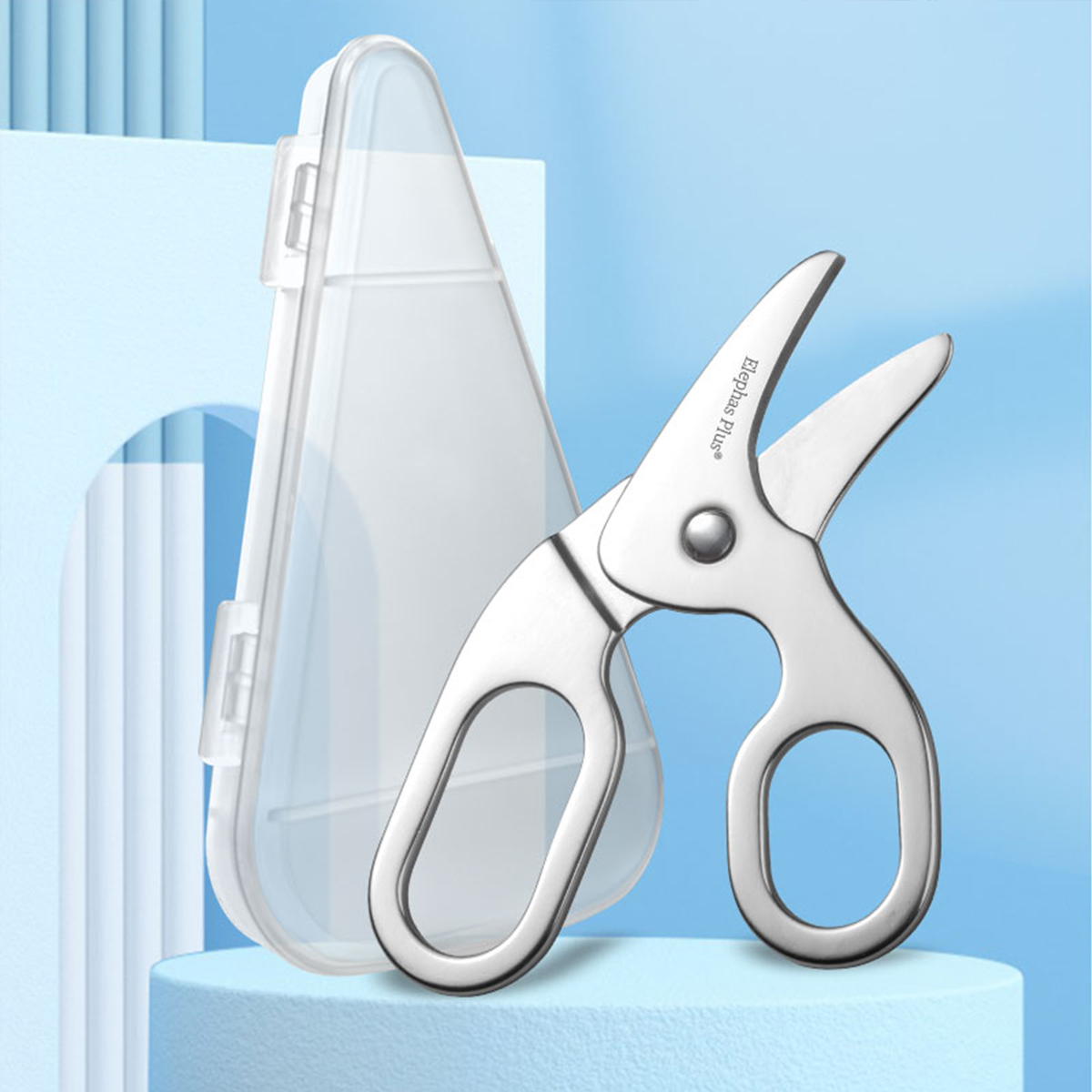 Gunting Makanan Bayi yang Aman - Baby Food Scissors ulasan dan harga