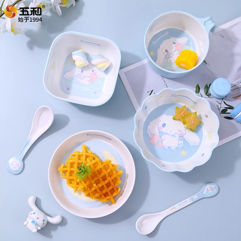 Perlengkapan Makan Sanrio Anti - Baby Food Dinner ulasan dan harga