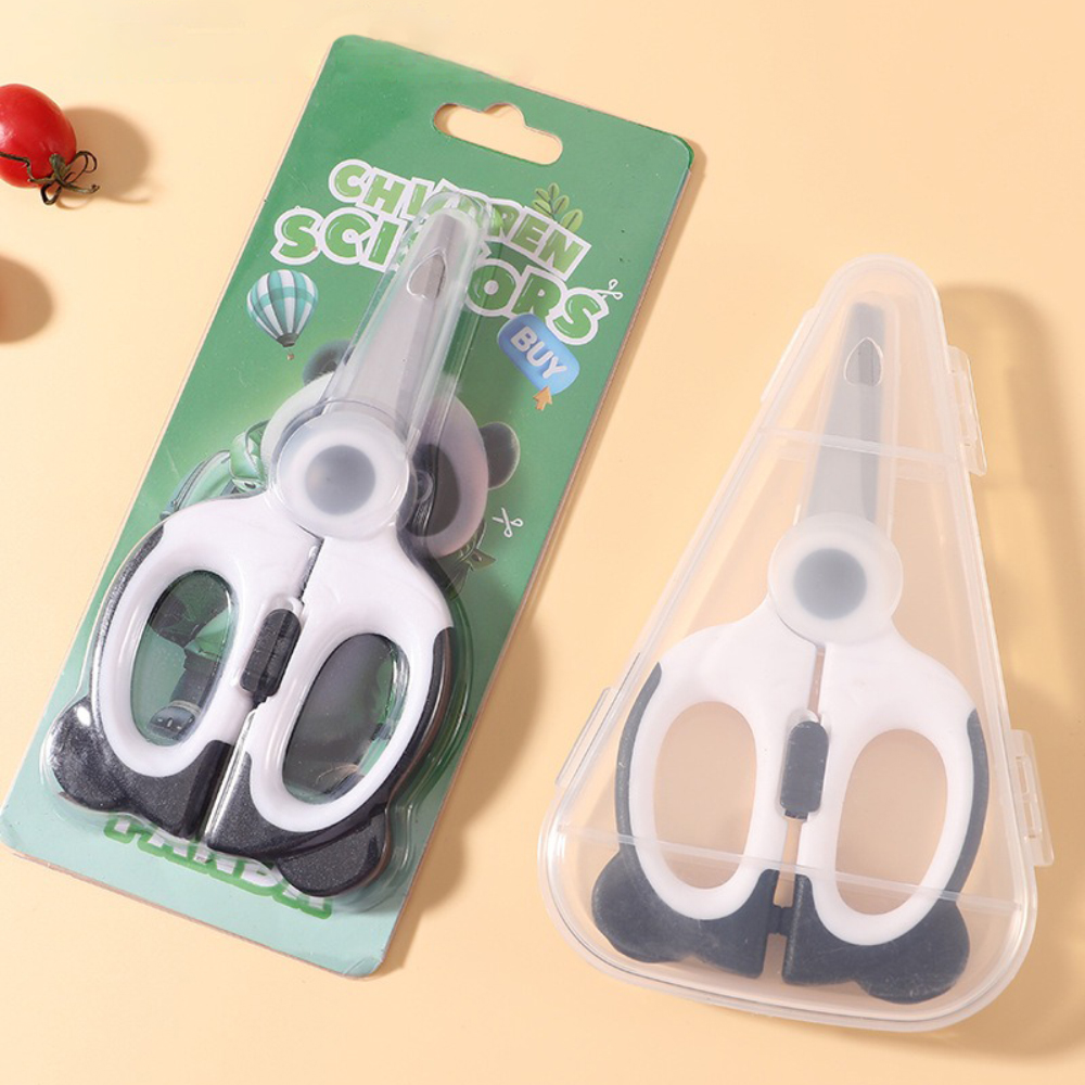 Gunting Pengaman untuk Anak-an - Baby Food Scissors ulasan dan harga