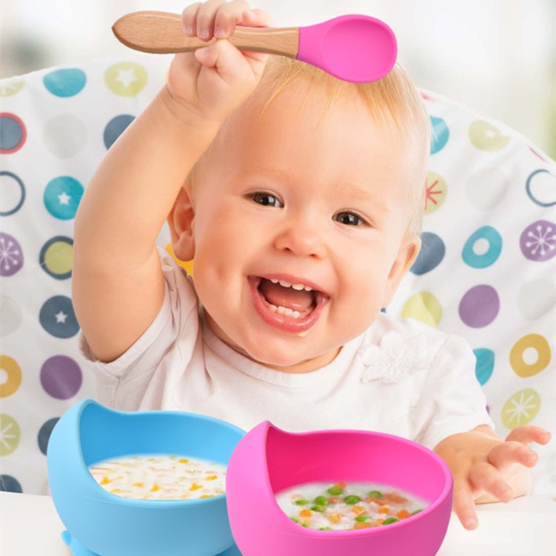 2 Buah/Set Sendok Garpu Siliko - Baby Food Utensils Set ulasan dan harga
