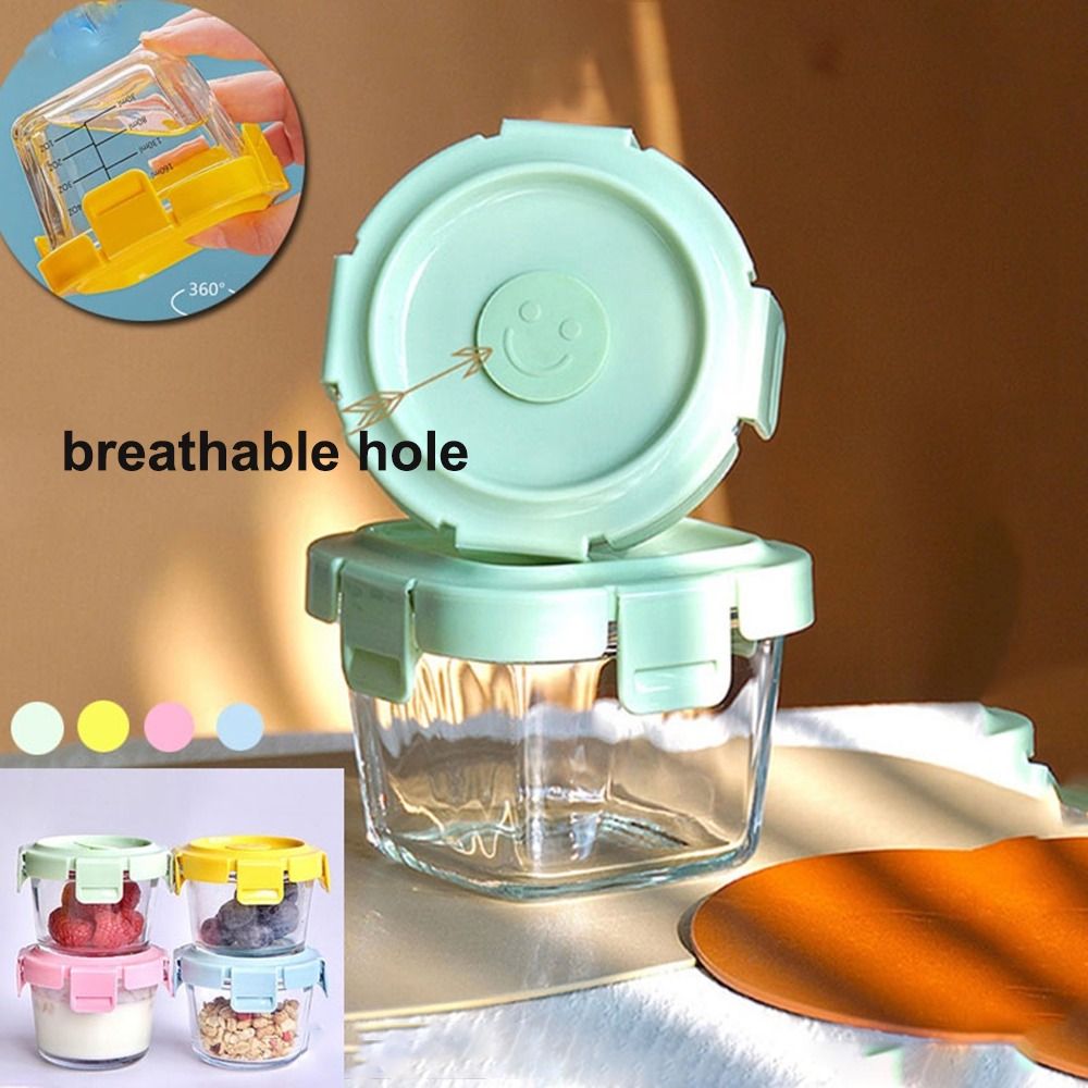 Kotak Penyimpanan Makanan 170M - Baby Food Glass Jar ulasan dan harga
