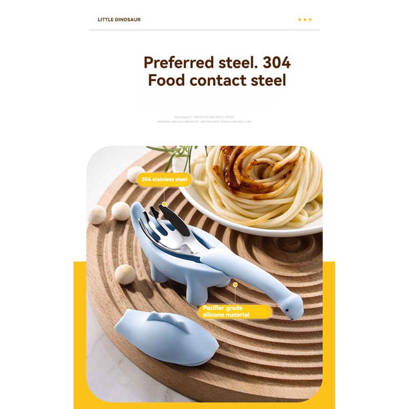 Sendok Makan Bayi Berbentuk Di - Baby Food Utensils Set ulasan dan harga